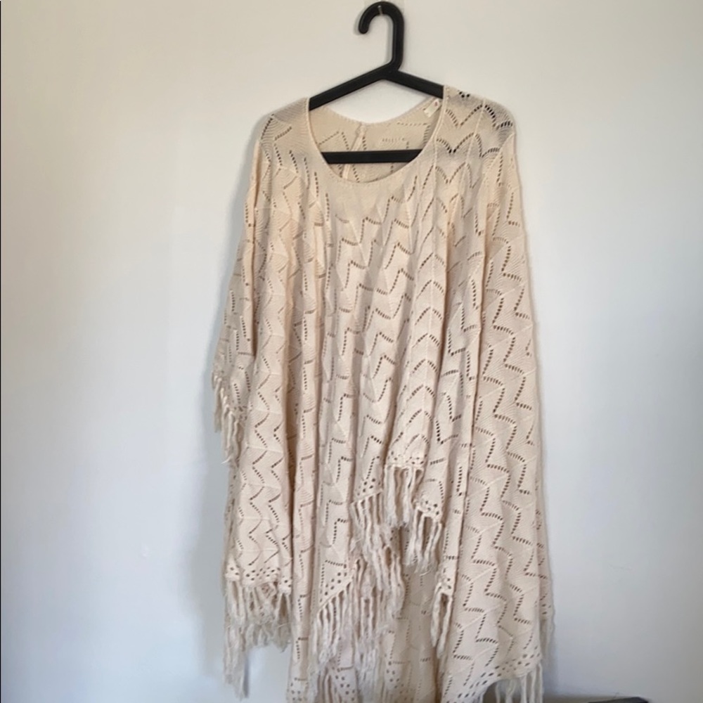 Crochet poncho